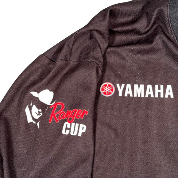 Vintage Ranger Boats Shirt Adult 2XL XXL Black Fishing Cup Jersey Yamaha 90s - Picture 7 of 9